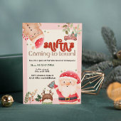 Niedliche Weihnachtskinder Weihnachtsfeier Einladung