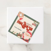 Niedliche Weihnachtskinder Weihnachtsfeier Geschenkanhänger (Beispiel)