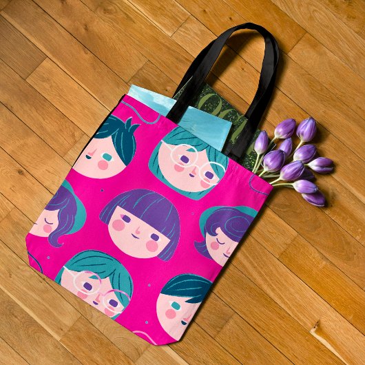 Niedliche Weihnachtskiste Tasche