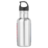 Niedliche Weihnachtskitte Edelstahlflasche (Rückseite)