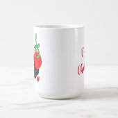 Niedliche Weihnachtskitte Kaffeetasse (Mittel)