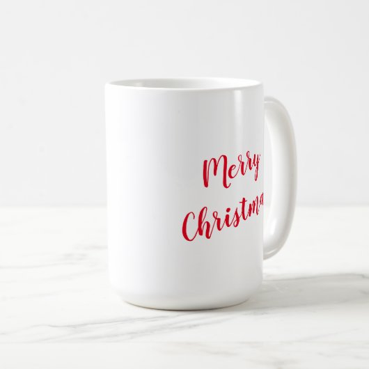 Niedliche Weihnachtskitte Kaffeetasse (VorderseiteRechts)