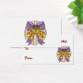 Niedliche Weihnachtsklingeln mit Ribbon und Bow (Schreibtisch)