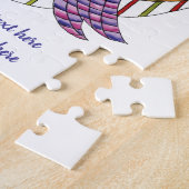 Niedliche Weihnachtsklingeln mit Ribbon und Bow Puzzle (Seite)