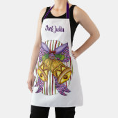 Niedliche Weihnachtsklingeln mit Ribbon und Bow Schürze (InSitu)