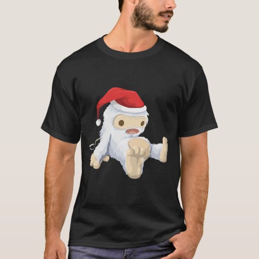 Niedliche Weihnachtskreatur T-Shirt (Vorderseite)