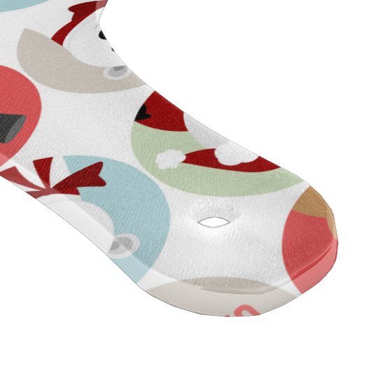 Niedliche Weihnachtskreise Schneidebrett (Ecke)