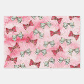 Niedliche Weihnachtskriege und -brühe Geschenkpapier Set (Vorderseite 3)