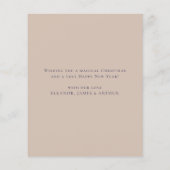 Niedliche Weihnachtskrippe im Haushalt Frohe Weihn (Rückseite)