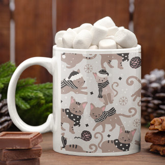 Niedliche Weihnachtsküche Kaffeetasse
