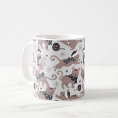 Niedliche Weihnachtsküche Kaffeetasse (Vorderseite Links)