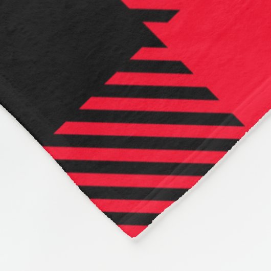 Niedliche Weihnachtskuchendecke Fleecedecke (Ecke)