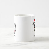 Niedliche Weihnachtskuh-Tasse Kaffeetasse (Mittel)