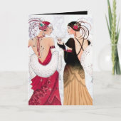 Niedliche Weihnachtskunst Dekos hinzufügen Feiertagskarte (Vorderseite)