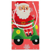 Niedliche Weihnachtsläden, die den Kindern pink pr Kleine Geschenktüte (Rückseite)