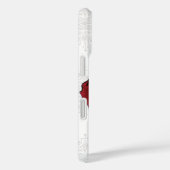 Niedliche Weihnachtsleder Welpe und Orange Tabby Case-Mate iPhone Hülle (Rückseite / Rechts)