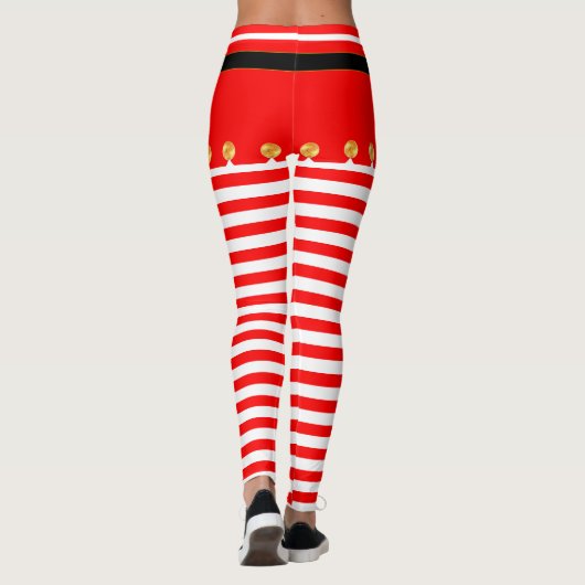 Niedliche WeihnachtsLeggings Leggings (Rückseite)