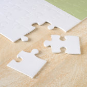 Niedliche Weihnachtslichter Moose Art Puzzle (Seite)