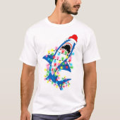 Niedliche Weihnachtslichter T - Shirt Männer (Vorderseite)