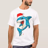 Niedliche Weihnachtslichter T - Shirt Männer (Vorderseite)