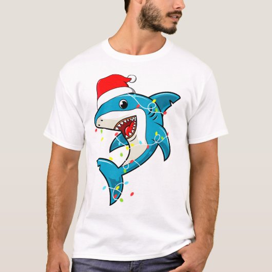 Niedliche Weihnachtslichter T - Shirt Männer (Vorderseite)