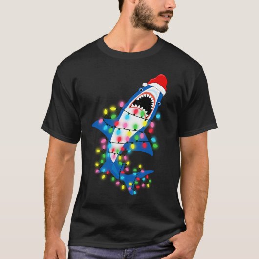 Niedliche Weihnachtslichter T - Shirt Männer (Vorderseite)