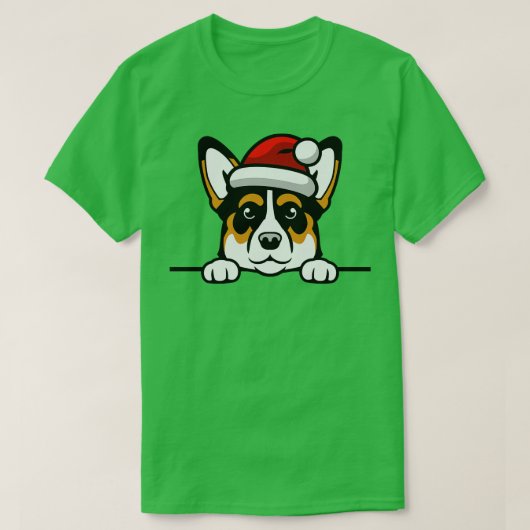 niedliche Weihnachtslieder mit Hund (29) T-Shirt (Design vorne)