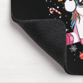 Niedliche Weihnachtsmädchen Frauen Weihnachten Geb Mousepad (Ecke)