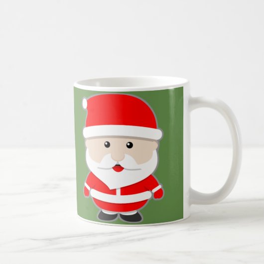 Niedliche Weihnachtsmann-Tasse Kaffeetasse (Rechts)