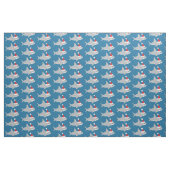 Niedliche Weihnachtsmannmütze Stoff (Fat Quarter (45,7 x 55,9 cm))