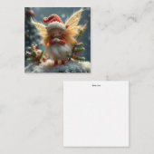 Niedliche Weihnachtsmärchen Mitteilungskarte (Vorne/Hinten)