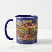 Niedliche Weihnachtsmarkt Tasse (Links)