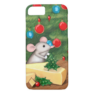 Niedliche Weihnachtsmaus Case-Mate iPhone Hülle