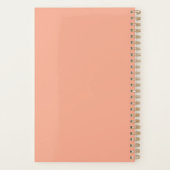 Niedliche Weihnachtsmaus Planer (Rückseite)