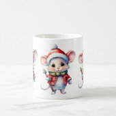 Niedliche Weihnachtsmäuse-Tasse Kaffeetasse (Mittel)
