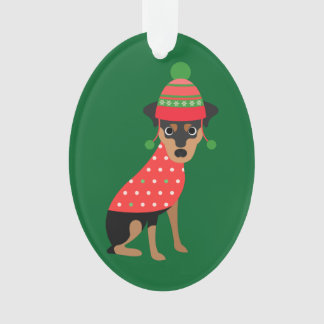 Niedliche Weihnachtsminimale Ornament