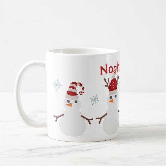 Niedliche Weihnachtsmugge des Kindes Kaffeetasse (Links)