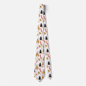 Niedliche Weihnachtsmuster Krawatte (Vorderseite)