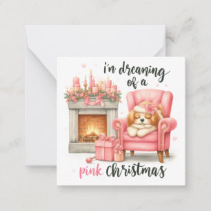 Niedliche Weihnachtsnotelets Mitteilungskarte