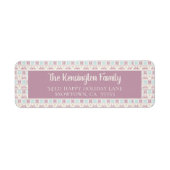 Niedliche Weihnachtspastel Sweater Pattern (Vorne)