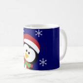 Niedliche Weihnachtspenguin-Tassen Kaffeetasse (VorderseiteRechts)
