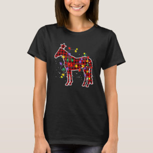 Niedliche Weihnachtspferde Weihnachten Weihnachten T-Shirt