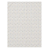 Niedliche Weihnachtspinguine auf Weiß Tischdecke (Vorderseite)