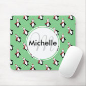 Niedliche Weihnachtspinguine Mousepad (Mit Mouse)