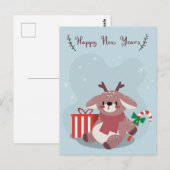 Niedliche Weihnachtspostkarte Postkarte (Vorne/Hinten)