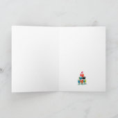 Niedliche Weihnachtsschaf - Saisons Bleatings Feiertagskarte (Innenseite)