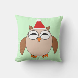 Niedliche Weihnachtsschale Außenkissen Kissen