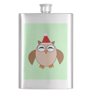 Niedliche Weihnachtsschale Flachmann