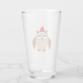 Niedliche Weihnachtsschale Glas (Rückseite)