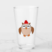 Niedliche Weihnachtsschale Glas (Vorderseite)
